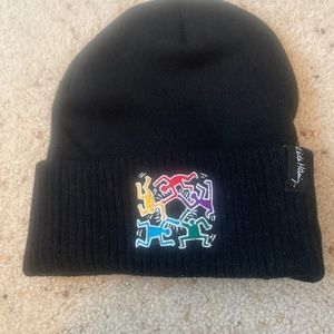 Keith Haring winter hat